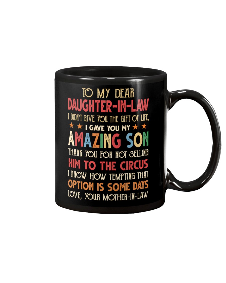 MOM TO DAUGHTER IN LAW Mug