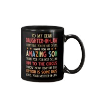 MOM TO DAUGHTER IN LAW Mug front