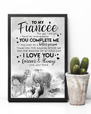 TO MY FIANCE'E - DEER - THE DAY I MET YOU 16x24 Poster lifestyle-poster-8