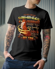 TO MY SON-IN-LAW - FOX - LOVE MADE YOU MY SON Classic T-Shirt lifestyle-mens-crewneck-front-6