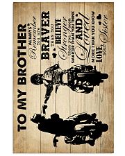 To My Brother - Motorbike - Poster 16x24 Poster front