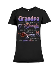 Grandpa i love you Premium Fit Ladies Tee tile