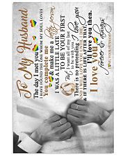 TO MY HUSBAND 16x24 Poster front