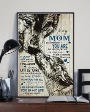 TO MY MOM - WOLF - MY LOVING MOTHER 16x24 Poster lifestyle-poster-2