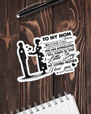 To My Mom - Sticker Sticker - Single (Horizontal) aos-sticker-single-horizontal-lifestyle-front-05