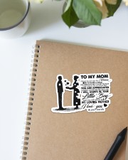 To My Mom - Sticker Sticker - Single (Horizontal) aos-sticker-single-horizontal-lifestyle-front-14
