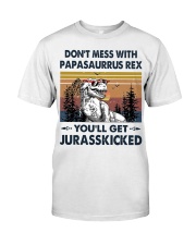T-SHIRT - T REX - DON'T MES WITH Classic T-Shirt front