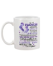 TO MY FIANCÉE - COUPLE - I LOVE YOU Mug back