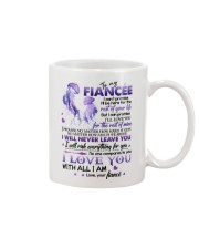 TO MY FIANCÉE - COUPLE - I LOVE YOU Mug front