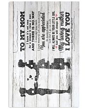 Daughter To Mom - You Are Appreciated - Canvas Vertical Poster tile