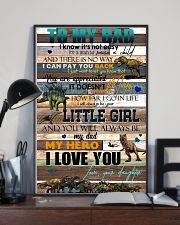 TO MY DAD - DINOSAUR - YOU ARE APPRECIATED 16x24 Poster lifestyle-poster-2