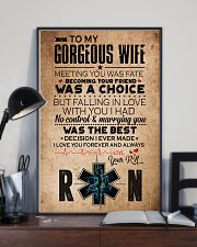 TO MY GORGEOUS WIFE 16x24 Poster lifestyle-poster-2
