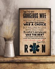 TO MY GORGEOUS WIFE 16x24 Poster lifestyle-poster-3