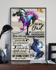 POSTER - TO MY DAD - UNICORN 16x24 Poster lifestyle-poster-2