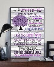 TO MY MOTHER-IN-LAW - TREE - THANK YOU 16x24 Poster lifestyle-poster-2
