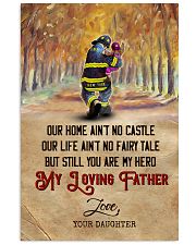 To My Dad - Firefighter - Poster 16x24 Poster front