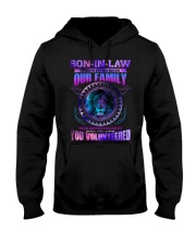 Son-in-law - Galaxy Lion - You Volunteered Hooded Sweatshirt tile