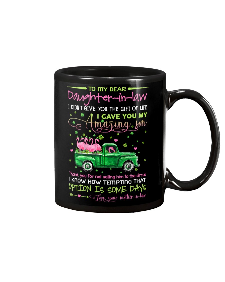 DAUGHTER-IN-LAW - CLOVER - PATRICK'S DAY - CIRCUS Mug
