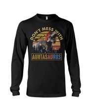 Auntasaurus - Don't Mess With Long Sleeve Tee tile