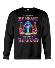 Angel Husband - A Big Piece of My Heart - T-Shirt Crewneck Sweatshirt tile
