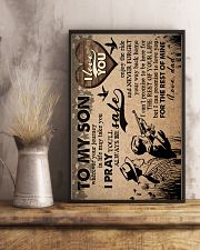 To My Son - Hunting - Wherever Your Journey 16x24 Poster lifestyle-poster-3