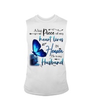 MY ANGEL HUSBAND LIVES IN HEAVEN - BUTTERFLY Sleeveless Tee tile