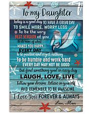 POSTER - TO MY DAUGHTER - DOLPHIN - TODAY 16x24 Poster front