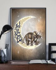 TO KIDS - DINOS - LOVE YOU TO THE MOON 16x24 Poster lifestyle-poster-2