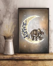TO KIDS - DINOS - LOVE YOU TO THE MOON 16x24 Poster lifestyle-poster-3