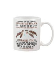 DAD TO DAUGHTER IN LAW Mug front