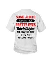 Some aunts Have tattoos pretty eyes thick thighs Youth T-Shirt thumbnail