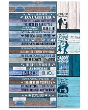 To My Daughter - Green Wooden - For All The Things Vertical Poster tile