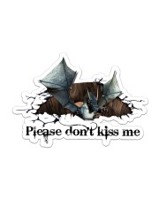 Dragon - Please Don't Kiss Me - Sticker Sticker - Single (Horizontal) front