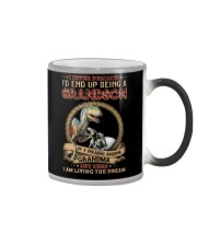 Grandson - I Am Living The Dream - T-Shirt Color Changing Mug tile