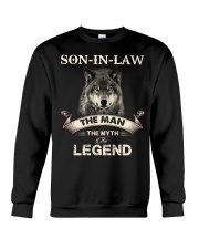 SON-IN-LAW - WOLF - THE MAN THE MYTH THE LEGEND Crewneck Sweatshirt thumbnail