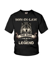 SON-IN-LAW - WOLF - THE MAN THE MYTH THE LEGEND Youth T-Shirt thumbnail