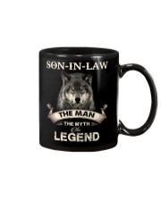 SON-IN-LAW - WOLF - THE MAN THE MYTH THE LEGEND Mug thumbnail