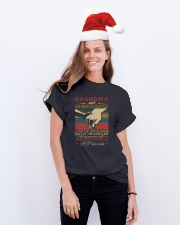GRANDMA AND GRANDDAUGHTER - VINTAGE Classic T-Shirt lifestyle-holiday-crewneck-front-1
