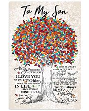 DAD TO SON 16x24 Poster front