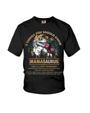 5 things you should know about this Mamasaurus Youth T-Shirt thumbnail