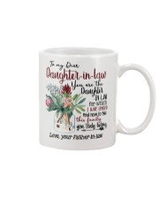 DAD TO DAUGHTER IN LAW Mug front