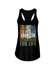 To Grandson - Best Partners In Crime For Life Ladies Flowy Tank tile
