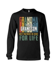 To Grandson - Best Partners In Crime For Life Long Sleeve Tee tile
