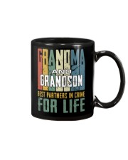 To Grandson - Best Partners In Crime For Life Mug tile