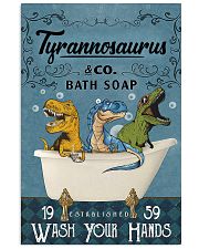 POSTER - TO KIDS - T REX - WASH YOUR HANDS 16x24 Poster front