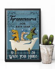 POSTER - TO KIDS - T REX - WASH YOUR HANDS 16x24 Poster lifestyle-poster-8