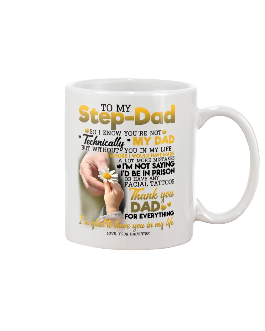DAUGHTER TO BONUS DAD Mug