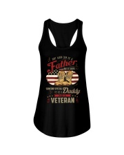 Father-veteran Ladies Flowy Tank tile