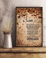 TO MY GORGEOUS WIFE 16x24 Poster lifestyle-poster-3