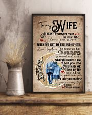 To Wife - Moon - Always Remember That I Love You 16x24 Poster lifestyle-poster-3